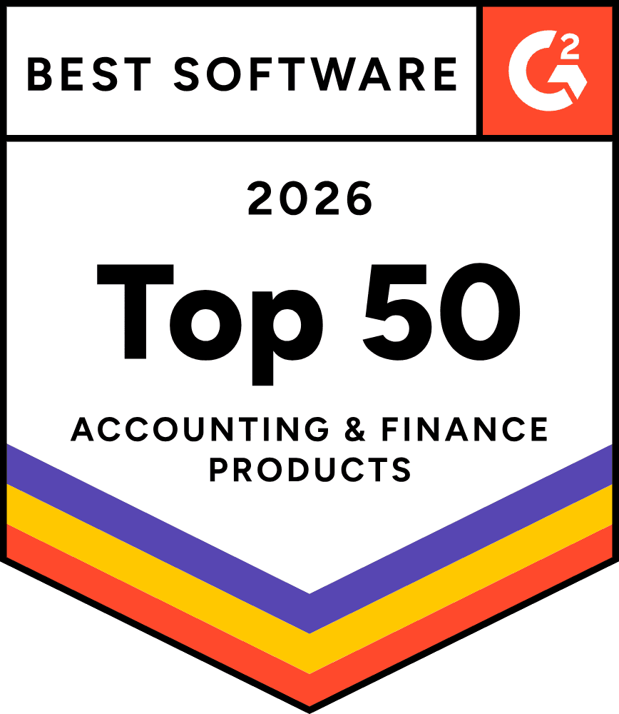 G2 Best Software 2026 – Top 50 Accounting & Finance Products